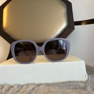 New! Coach 56mm Square Core Sunglasses- purple